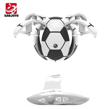 Mini football shape flying egg 3D flip hovering rc quadcopter gravity sensor wifi camera drone with 480P/720P camera SJY-X46C